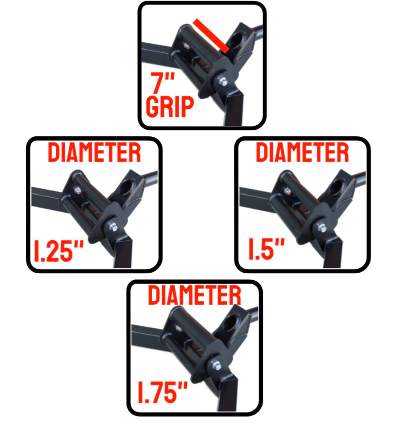 Elite Revolving Handle Hex Bar