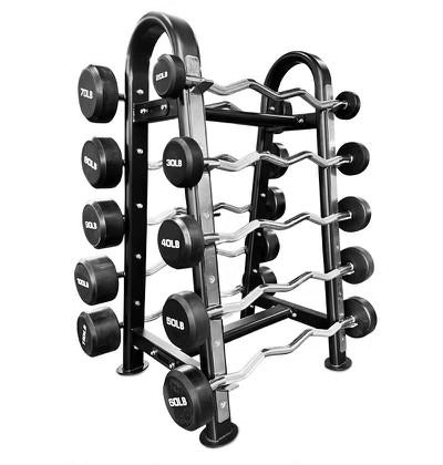 20-110LB CURL BAR SET